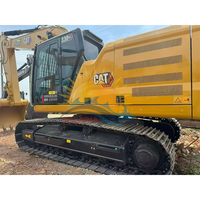 Excavatrice Caterpillar d'occasion, modèle original CAT 330GC, 30 tonnes, chenille, excavatrice d'occasion pour la construction