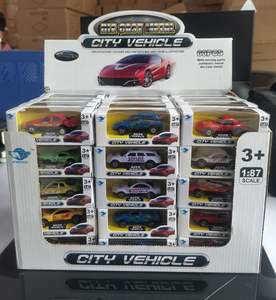 Mini Coche de Juguete de Metal a Escala 1:87, de Aleación, a Rueda Libre, de Carreras, Económico - Product Image 2