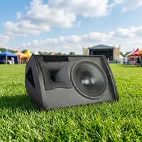 Enceinte active 15 pouces pour scène, moniteur audio DJ, équipement de sonorisation pour événements et spectacles