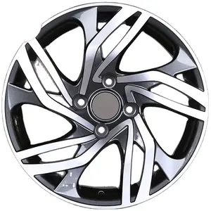 数据青蛙16x7.0英寸乘用车轮胎Pcd 4x108全地形车拖车轮圈16 4x100pc铝纸箱喷漆64.1