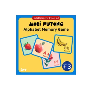 SFT personalizados cartões educativos Aprender cartões memorizar cartões do alfabeto Inglês para crianças estudantes