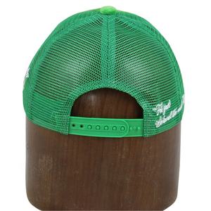 6 Paneel Gebogen Rand Fluwelen Mesh Gemeenschappelijke Grappige Olijfgroen Schuim <span class=keywords><strong>Trucker</strong></span> Hoed Met Letter Patroon Vier Seizoenen Unisex - Product Image 4