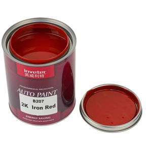 Recubrimiento Líquido Rojo Hierro de <span class=keywords><strong>2K</strong></span> Colores Suministrado por China, Revestimiento para Carrocería de Automóvil, Reacabado de Carrocería, Uretano Acrílico de Dos Componentes, Aplicación con Pistola - Product Image 2