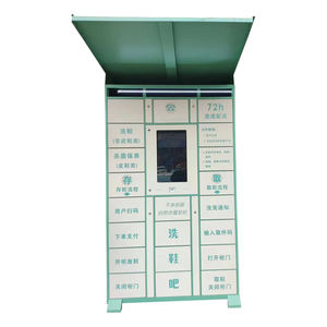 Casillero Inteligente para <span class=keywords><strong>Lavandería</strong></span> Azul Claro, Casillero Inteligente Compartido para la Comunidad, Apertura con un Clic, Casillero Inteligente para Lavado de Zapatos - Product Image 5