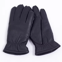 Accessoires de mode d'hiver de haute qualité, gants en cuir pour la conduite de moto pour hommes