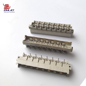 Connecteur DIN 41612 Euro mâle 4 rangées 32 broches 12Pin connecteur de bornes à angle droit - Product Image 6