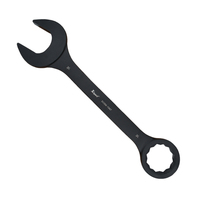 Clé combinée X-SPARK 3-7/16" DIN standard, forgée, en acier chromé 40, à fourche ouverte, 14, décalée, outil professionnel