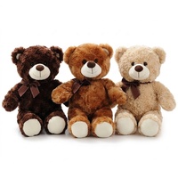 Ours en peluche personnalisé en gros, peluche personnalisée avec logo, ours en peluche doux pour la promotion de la marque, cadeau marketing