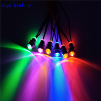 Câble support de lumière LED, 20cm, émetteur Diode lumineuse, pré-câblé, transparent, couleur au choix, 3mm, 5mm, 10mm, 8mm, DC 24V, 12V, 12V, DC