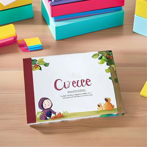 Libro profesional de cuentos de tapa dura a todo color para niños, impresión Offset personalizada en arte de cartón duradero para primeras ilustraciones - Product Image 5