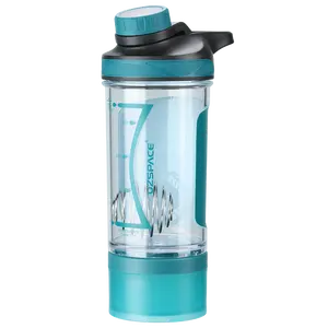 高品质Tritan水瓶Bpa免费鲨鱼球饮料瓶大容量更说服跑步运动和健身房