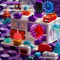 Kit de Bloques de Circuitos Científicos Nivel 4, Rango Avanzado, para Distribuidores STEM, Catálogo de Venta al por Mayor Global, Selección de Colección