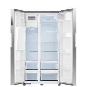 ตู้เย็นแบบประตูฝรั่งเศส Smad 612L รุ่น Household Frost-Free สีเงิน - Product Image 3