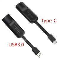 Haute qualité 2.5 Gigabit USB C vers Lan RJ45 adaptateur USB vers LAN 2500Mbps Ethernet adaptateur pour téléphone PC