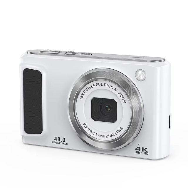 2.88INCH SCREEN Retro Style 4K Pocket Digital Camera 48MP Shoot Vlog Record 4K Video Resolution