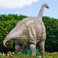 Parc à Dinosaures, Dinosaures Géants, Ruyangosaurus, Dinosaure Animatronique, Dinosaure à Long Cou pour Parc à Thème