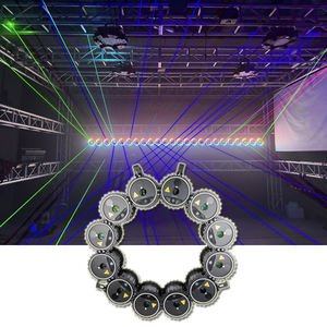 Luz Láser para Bodas, DMX, Multicolor, Haz <span class=keywords><strong>de</strong></span> Luz Láser, Animación, DJ, Discoteca, Espectáculo Nocturno, RGB, Fiesta, Espectáculo - Product Image 1