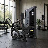 Machine de musculation commerciale pour la musculation, appareil de musculation double traction dorsale, équipement de gym pour l'entraînement
