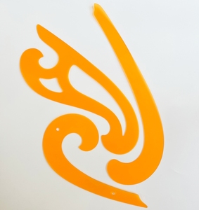 <span class=keywords><strong>Regla</strong></span> de <span class=keywords><strong>Costura</strong></span> Flexible Transparente Naranja con Curva <span class=keywords><strong>Francesa</strong></span>, Grosor de 1.2mm, Longitud Máxima de 32cm, Precio de Mayorista, Logotipo Personalizado Promocional - Product Image 4