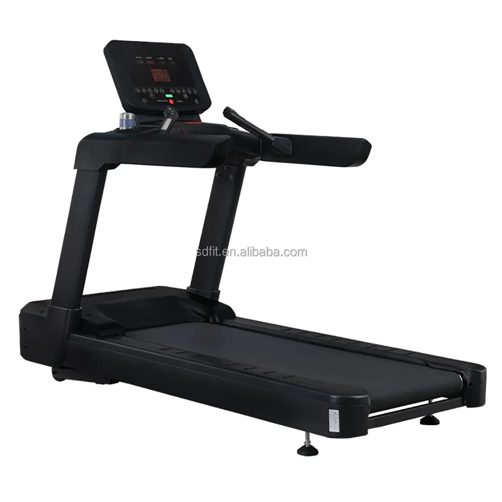 Treadmill bermotor tampilan LCD/LED untuk penggunaan rumah/kantor/Gym kardio mewah komersial