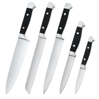 Hoge Koolstof Gesmede Abs Handvat Rvs 3cr13 Keukenmessen Keukenset Chef Japans Mes Keukenmes Set