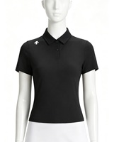Polo à manches courtes Qimusheng Golf Lady PRO Series - Nouveau produit pour le début de l'automne