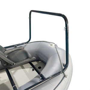 Kayak autodrainant abordable pour 5 personnes, grand modèle, radeau gonflable en PVC pour la pêche en rivière avec cadre en aluminium - Product Image 6