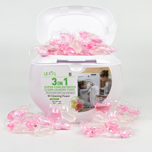 Perlas de fragancia para lavandería de 3 cámaras para exportación transfronteriza, fragancia duradera, protección del color, alta potencia de limpieza, en stock - Product Image 2