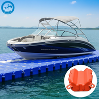 Accessoires de quai flottant modulaire écologiques de haute qualité pour Marina Pontoon Utilisation GZZH Marque Guangdong Marine Supplies