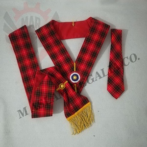 Scottish Rite Full <b>Dress</b> Apron Set Collar and Sash - Product Image 3