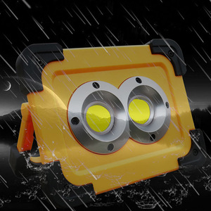 Projecteur solaire rechargeable pour extérieur, lampe de travail mobile portable, lampe de secours rechargeable, lampe de travail - Product Image 5