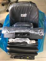 Mini excavadora sobre orugas, grúa, asiento de cabina, piezas interiores, gafas, cerradura de puerta