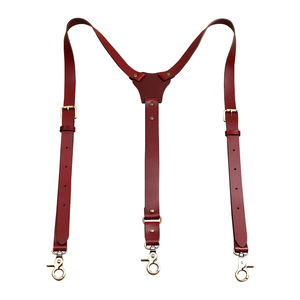 Vendita calda di giovani in vera pelle bretelle a gancio tracolla Casual alla moda spallacci per gli uomini per decorazioni di nozze - Product Image 2