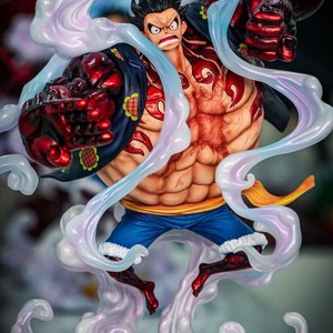 Figura <span class=keywords><strong>de</strong></span> Anime HESPER <span class=keywords><strong>de</strong></span> 38 cm, Estatuilla <span class=keywords><strong>de</strong></span> Dibujos Animados <span class=keywords><strong>de</strong></span> ONE PIECE, Monkey D. Luffy GEAR 4, Juguete <span class=keywords><strong>de</strong></span> PVC, Regalo - Product Image 4