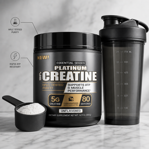 <span class=keywords><strong>Creatina</strong></span> Micronizada de Alta Pureza, 80 Porciones, Sin Sabor, Ganador de Masa Muscular, Suplemento de Fuerza Post-Entrenamiento, Levantamiento de Pesas - Product Image 5