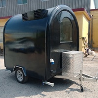 Cuisine mobile entièrement équipée Remorque de cuisine de rue pour hamburgers Pizza Taco Chips Machine à café Crème glacée Hot Dog Restauration en plein air