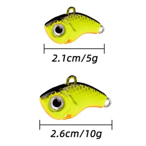 เหยื่อตกปลา Vib Lure แบบหมุนได้ ขนาดเล็ก สร้างเอฟเฟกต์ลมหมุน เหมาะสำหรับตกปลาในน้ำจืดและน้ำเค็ม รวมถึงปลาคาร์พ - Product Image 6