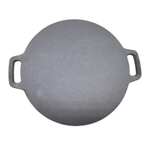 Poêle multifonctionnelle en fonte pré-assaisonnée de 12 pouces-<span class=keywords><strong>pour</strong></span> crêpes, pizzas, crêpes - Product Image 3