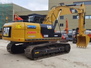 รถขุดไฮดรอลิกตีนตะขาบ CAT 320D มือสอง อะไหล่แท้ พร้อมบุ้งขุด ดูแลรักษาอย่างดี เครื่องจักรก่อสร้าง - Product Image 2