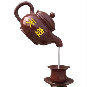 Fontaine à eau en fibre de verre Jiahua, style chinois, décoration de jardin extérieur - Product Image 5