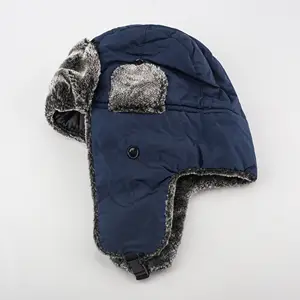 Hommes et femmes tricoté autres chapeaux hiver épaissi chaud coton chapeaux cyclisme oreille protection casquettes en cuir