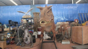 <span class=keywords><strong>Jurassic</strong></span> Dinosaur <span class=keywords><strong>Park</strong></span> <span class=keywords><strong>T</strong></span> <span class=keywords><strong>Rex</strong></span> Robot modelo eléctrico interior juguete para niños para parque temático o uso en centro comercial - Product Image 3