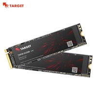 قرص صلب داخلي من نوع M.2 NGFF SSD بسعة 128 جيجابايت إلى 4 تيرابايت (2280/2260/2242/2230) أسود اللون من البلاستيك، معتمد من PCIe وCE/FCC/ROHS، سرعة قراءة/كتابة 6 جيجابت/ثانية