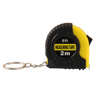 Cinta Métrica Retráctil Personalizada Premium con Logotipo, Llavero, Herramienta Mini, Regalo Promocional para Eventos de Construcción y Servicios, Proveedor