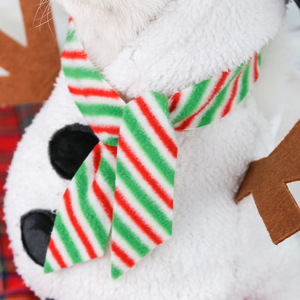 Disfraz de Perro Muñeco de Nieve Navideño, Ropa de Invierno para Mascotas, Divertido Traje de Transformación para Perros Pequeños - Product Image 4