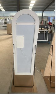 <span class=keywords><strong>Specchio</strong></span> <span class=keywords><strong>da</strong></span> pavimento illuminato a forma di arco moderno con Smart Touch Music Speaker Design illuminato con funzionalità di soluzione grafica - Product Image 2