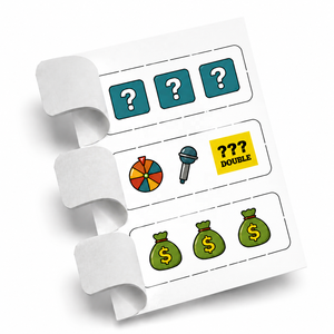 Impression numérique couleur pour billets de loterie Nevada à trois fenêtres, cartes à languette personnalisées à double face avec impression multi-fenêtres - Product Image 3