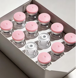 Envase Cosmético de Vidrio Transparente de 5ml, 10ml, 15ml con Tapas Plateadas, Doradas y Negras, Color Personalizado Disponible - Product Image 4
