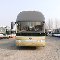 Autocar de luxe d'occasion Yu Tong ZK6127 Diesel Manuel Euro 2 Moteur Weichai 55 places Dubaï Conduite à gauche 235kW