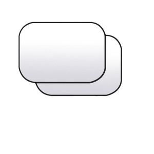 Parasol para Ventana Lateral de Coche, Color Plata Titanio, Instalación con Ventosas, Aislamiento Térmico, Bloqueo de Luz, Ajuste Universal - Product Image 1